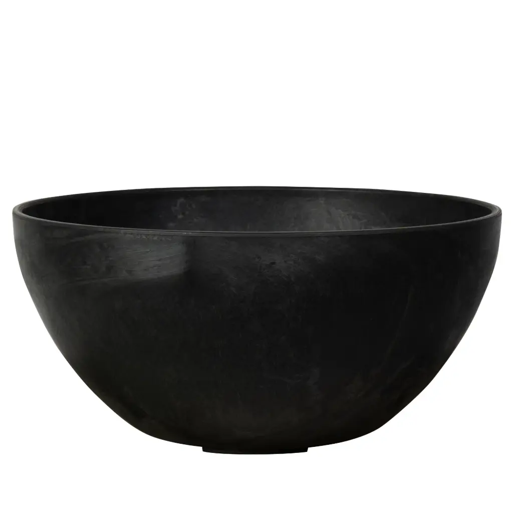 Artstone Skål Fiona sort D25 H12 