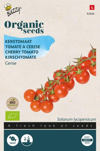 [Buzzy-92826] Kirsebær tomat cerise - BIO
